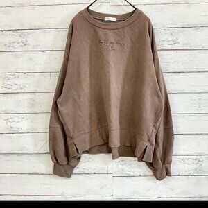 YuDabo Sweatshirt Mocha Casual